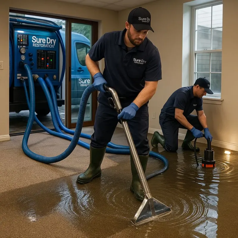 Water Extraction and Removal process in Muskegon County, MI